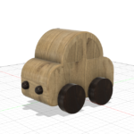 課題：車の積み木