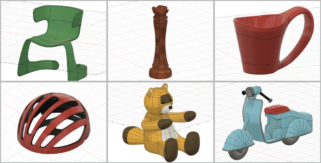 Fusion360スカルプト基礎講座の題材