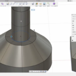 スカルプトの基本テクニック　ベベルエッジと３点を通過する平面