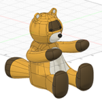 Fusion360スカルプト基礎講座　くまのフィギュアを作る