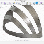 スカルプトで面を繋いでいく